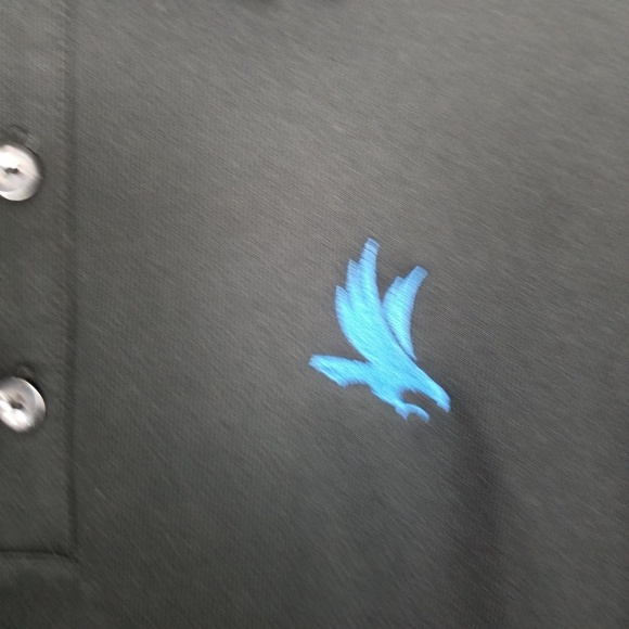 Nike Dri-Fit Black Polo Short Sleeve Golf Shirt XL - Picture 2 of 6